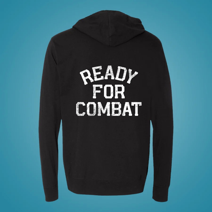 Ready For Combat - Lightweight Hooded Tee